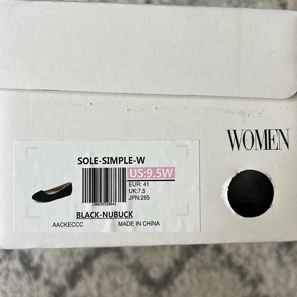 🆕 NWT black ballerina flats 🥿 - Picture 6 of 6